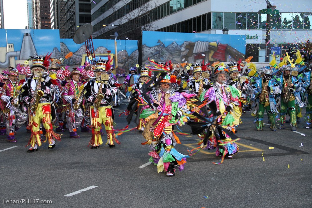 Inside View Of The Quaker City String Band Mr Mummer Philadelphia