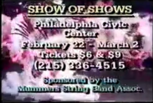 1986 Mummers Show of Shows Commercial
