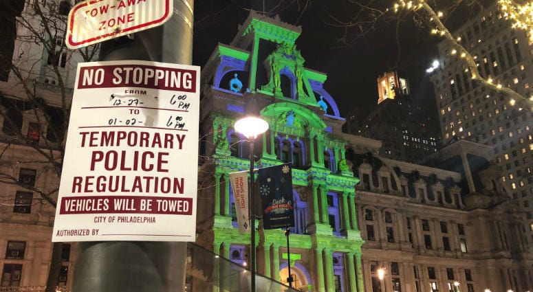 2020 Mummers Parade Parking Restrictions