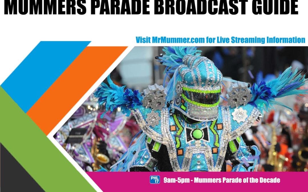 2021 Mummers Parade TV and Streaming Schedule - Mr Mummer ...